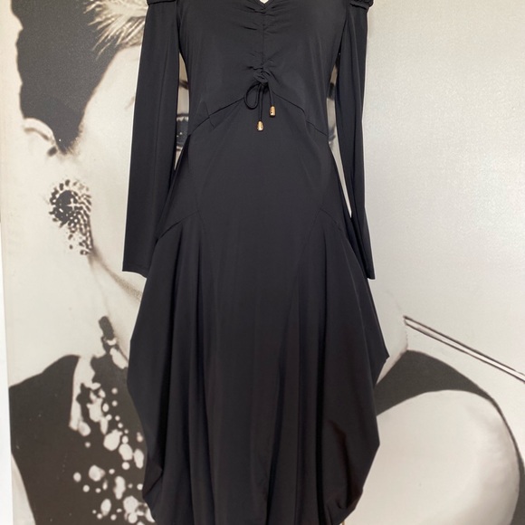 Black Gothic Dress - Picture 2 of 14